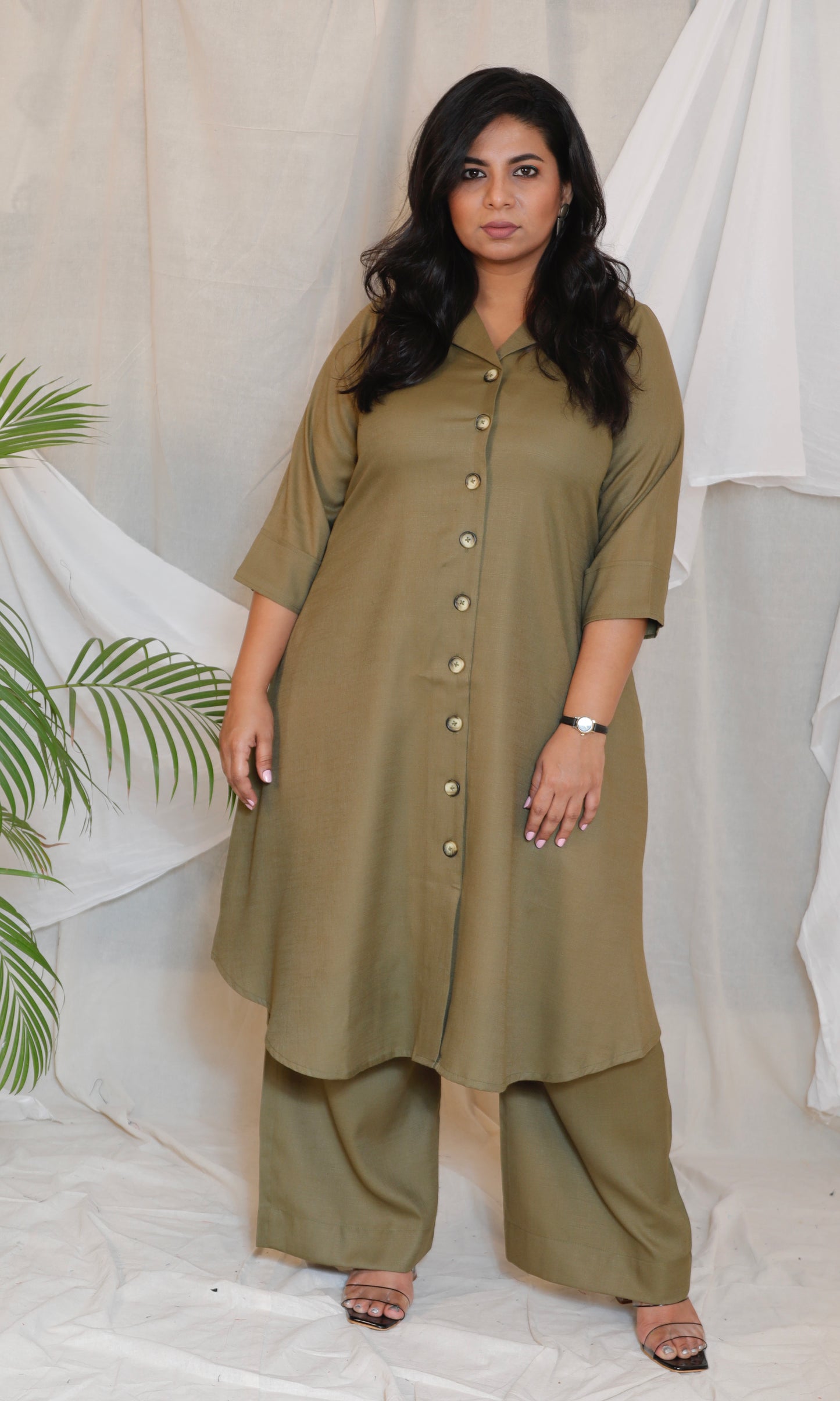 BOSS BABE - CO-ORD SET - OLIVE GREEN