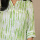 Kiyara - co ord set - Green Shibori - soft cotton