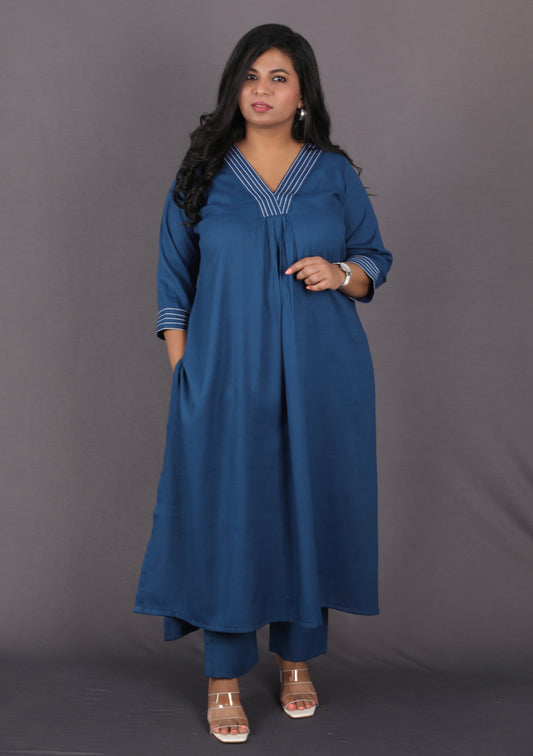 SUHANI - Full Set - soft cotton - Mid Night Blue