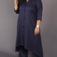 KASHISH - Full Set 2pc - Soft Cotton - NAVY BLUE