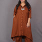 KASHISH - Full Set 2pc - Soft Cotton - BROWN