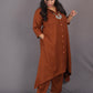 KASHISH - Full Set 2pc - Soft Cotton - BROWN