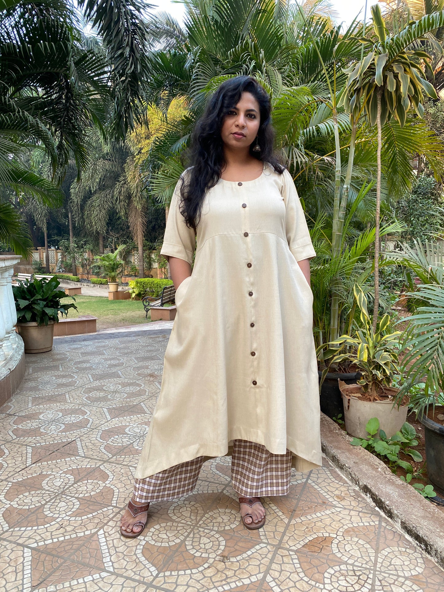 LEELA - ONLY KURTA - CREAM