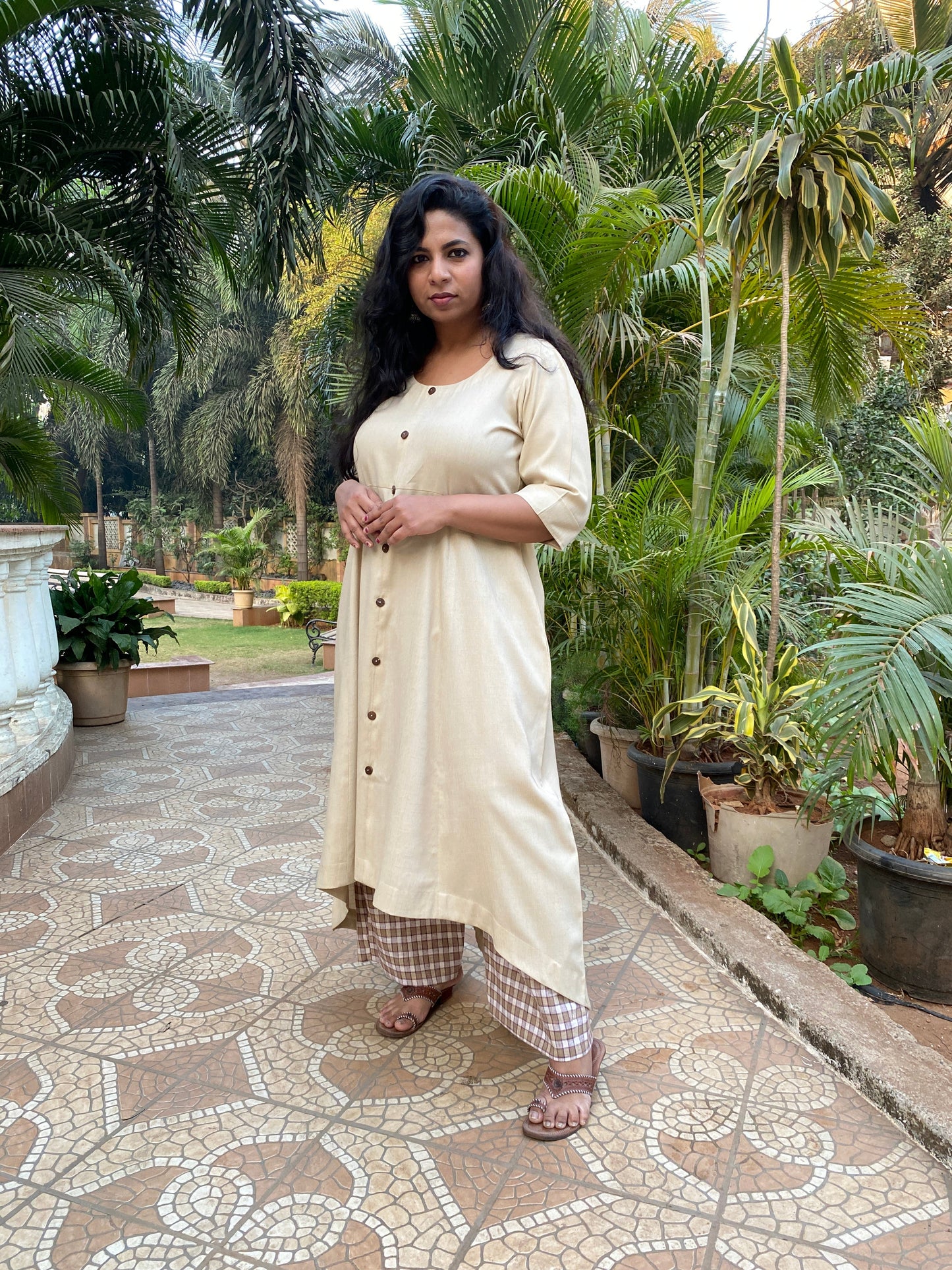 LEELA - ONLY KURTA - CREAM